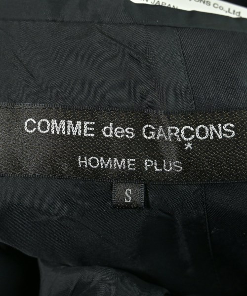 COMME des GARCONS HOMME PLUS（コムデギャルソンオムプリュス）カジュアルジャケット 黒 サイズ:S メンズ/2200650185036