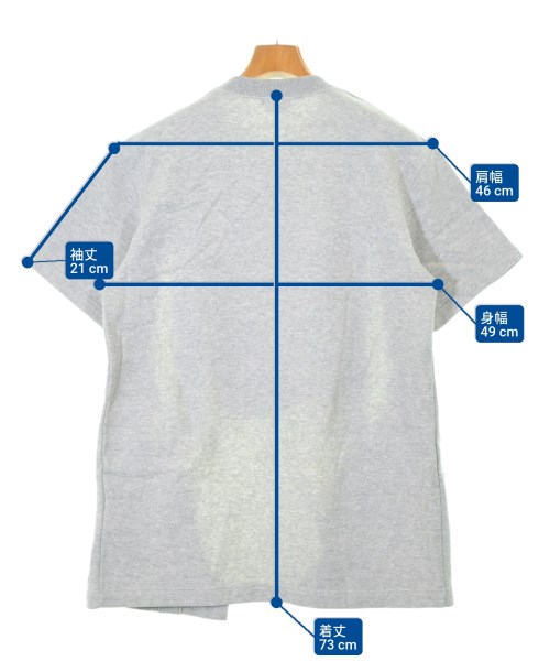 COMME des GARCONS HOMME PLUS（コムデギャルソンオムプリュス）Tシャツ・カットソー グレー サイズ:L メンズ/2200650341166