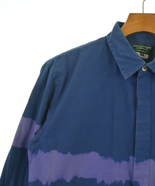 COMME des GARCONS HOMME PLUS（コムデギャルソンオムプリュス）カジュアルシャツ 青 サイズ:S メンズ/2200651005104
