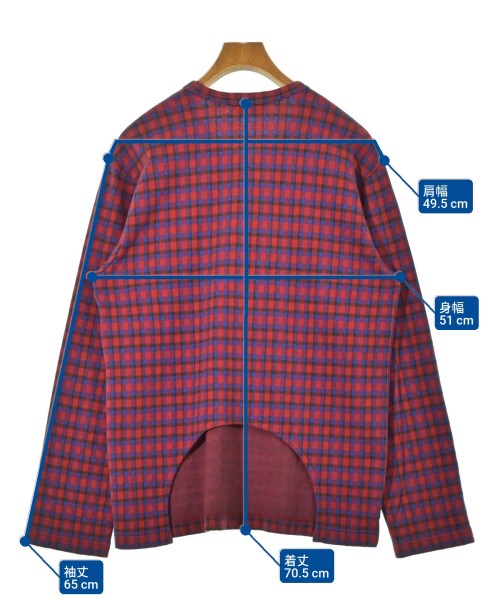 COMME des GARCONS HOMME PLUS（コムデギャルソンオムプリュス）Tシャツ・カットソー 赤 サイズ:M メンズ/2200651044028