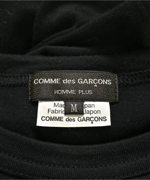 COMME des GARCONS HOMME PLUS（コムデギャルソンオムプリュス）Tシャツ・カットソー 黒 サイズ:M メンズ/2200651044035
