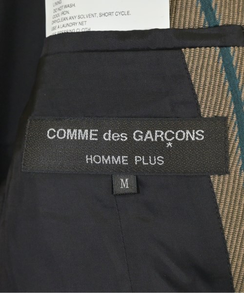 COMME des GARCONS HOMME PLUS（コムデギャルソンオムプリュス）カジュアルジャケット 茶 サイズ:M メンズ/2200651539012