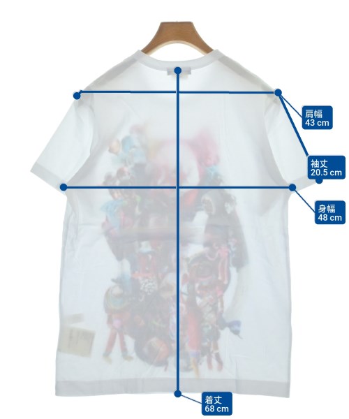 COMME des GARCONS HOMME PLUS（コムデギャルソンオムプリュス）Tシャツ・カットソー 白 サイズ:M メンズ/2200651491143