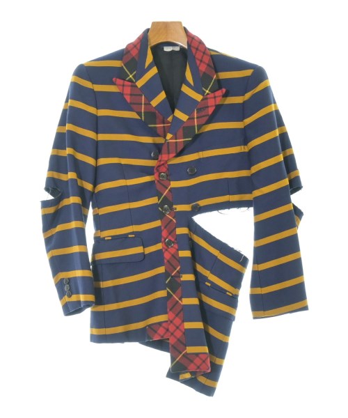 COMME des GARCONS HOMME PLUS(コムデギャルソンオムプリュス)カジュアルジャケット 紺 サイズ:XS/2200651872034