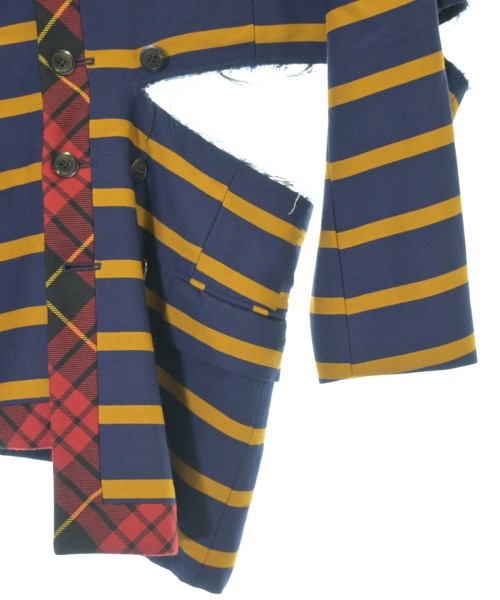 COMME des GARCONS HOMME PLUS（コムデギャルソンオムプリュス）カジュアルジャケット 紺 サイズ:XS メンズ/2200651872034