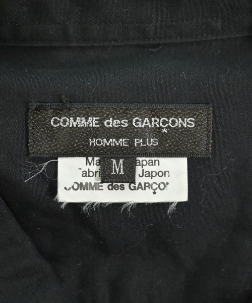 COMME des GARCONS HOMME PLUS（コムデギャルソンオムプリュス）カジュアルシャツ 黒 サイズ:M メンズ/2200646500027