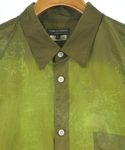 COMME des GARCONS HOMME PLUS（コムデギャルソンオムプリュス）カジュアルシャツ カーキ サイズ:L メンズ/2200652227055