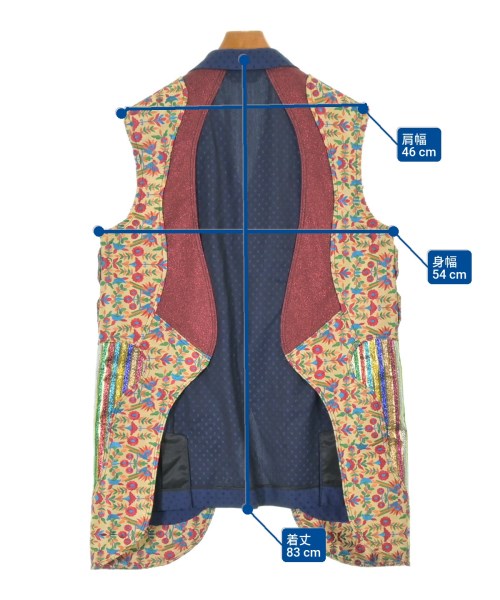 COMME des GARCONS HOMME PLUS（コムデギャルソンオムプリュス）カジュアルジャケット 紺 サイズ:XL メンズ/2200652299052