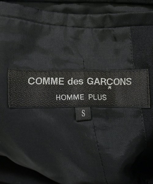 COMME des GARCONS HOMME PLUS（コムデギャルソンオムプリュス）カジュアルジャケット 黒 サイズ:S メンズ/2200653219028