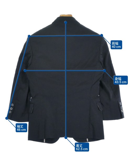 COMME des GARCONS HOMME PLUS（コムデギャルソンオムプリュス）カジュアルジャケット 紺 サイズ:S メンズ/2200653349015