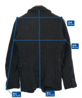 COMME des GARCONS HOMME PLUS（コムデギャルソンオムプリュス）カジュアルジャケット 黒 サイズ:XS メンズ/2200653654034