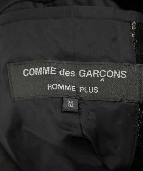 COMME des GARCONS HOMME PLUS（コムデギャルソンオムプリュス）カジュアルジャケット 黒 サイズ:M メンズ/2200653975016