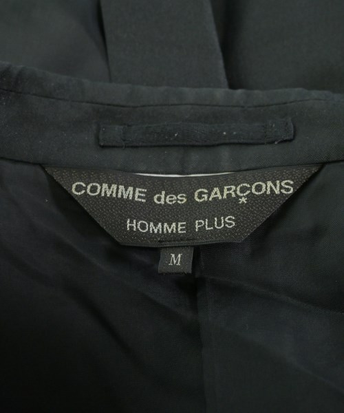 COMME des GARCONS HOMME PLUS（コムデギャルソンオムプリュス）カジュアルジャケット 黒 サイズ:M メンズ/2200653975023