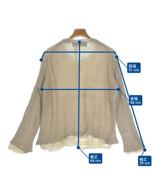 COMME des GARCONS HOMME PLUS（コムデギャルソンオムプリュス）ニット・セーター ベージュ サイズ:-(XL位) メンズ/2200646176024
