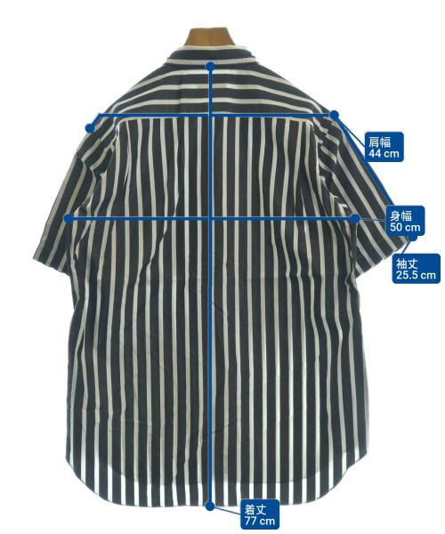 COMME des GARCONS HOMME PLUS（コムデギャルソンオムプリュス）カジュアルシャツ 黒 サイズ:M メンズ/2200654497067