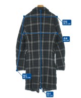 COMME des GARCONS HOMME PLUS（コムデギャルソンオムプリュス）チェスターコート 黒 サイズ:XS メンズ/2200702228025