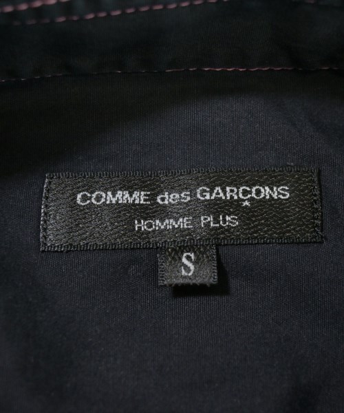 COMME des GARCONS HOMME PLUS（コムデギャルソンオムプリュス）カジュアルシャツ 黒 サイズ:S メンズ/2200702264047