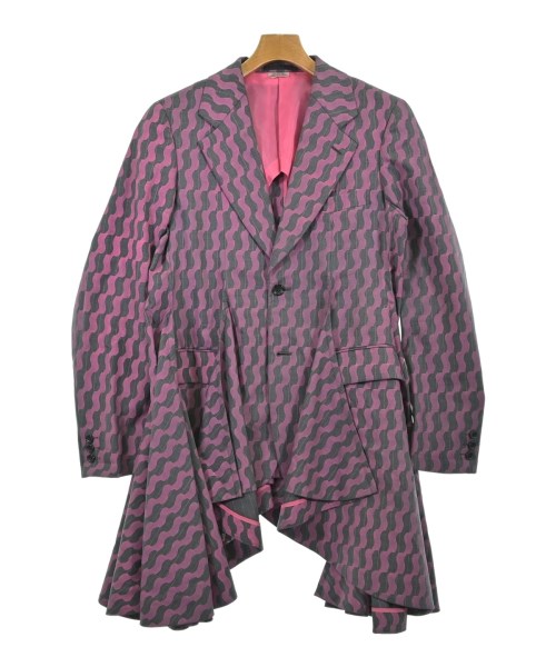 COMME des GARCONS HOMME PLUS(コムデギャルソンオムプリュス)カジュアルジャケット ピンク サイズ:S/2200702452017