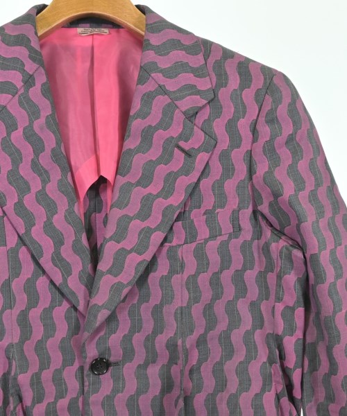 COMME des GARCONS HOMME PLUS（コムデギャルソンオムプリュス）カジュアルジャケット ピンク サイズ:S メンズ/2200702452017