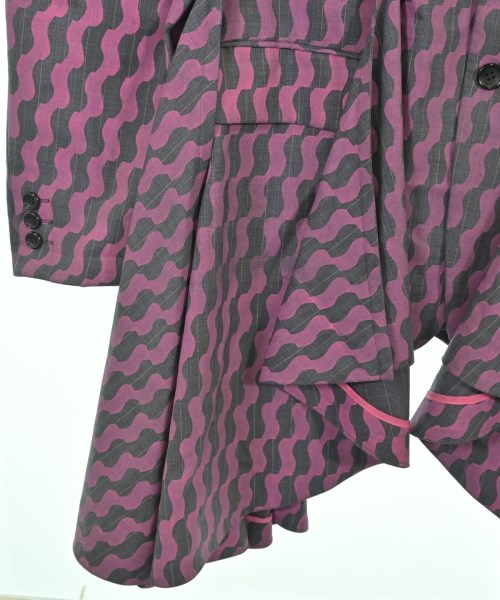 COMME des GARCONS HOMME PLUS（コムデギャルソンオムプリュス）カジュアルジャケット ピンク サイズ:S メンズ/2200702452017