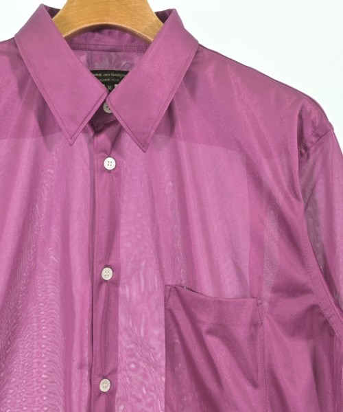 COMME des GARCONS HOMME PLUS（コムデギャルソンオムプリュス）カジュアルシャツ 紫 サイズ:M メンズ/2200702452024