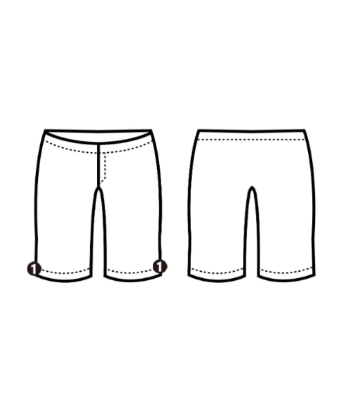 COMME des GARCONS HOMME PLUS（コムデギャルソンオムプリュス）ショートパンツ 白 サイズ:L メンズ/2200702883019