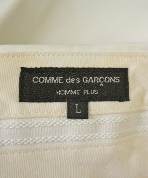 COMME des GARCONS HOMME PLUS（コムデギャルソンオムプリュス）ショートパンツ 白 サイズ:L メンズ/2200702883019