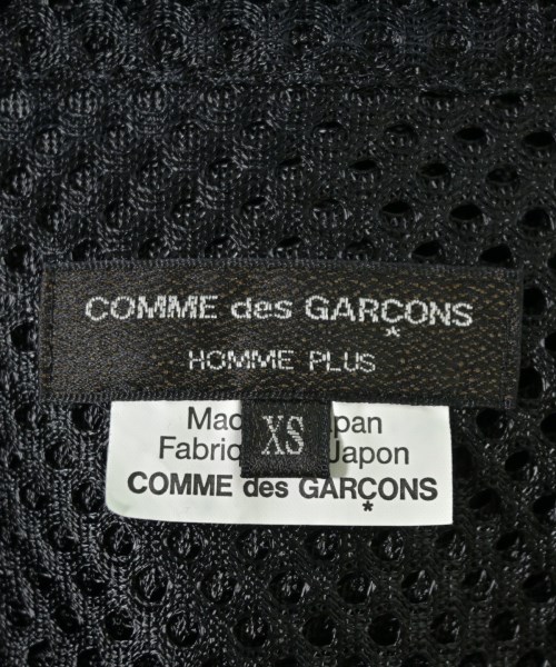 COMME des GARCONS HOMME PLUS（コムデギャルソンオムプリュス）カジュアルシャツ 黒 サイズ:XS メンズ/2200702985010