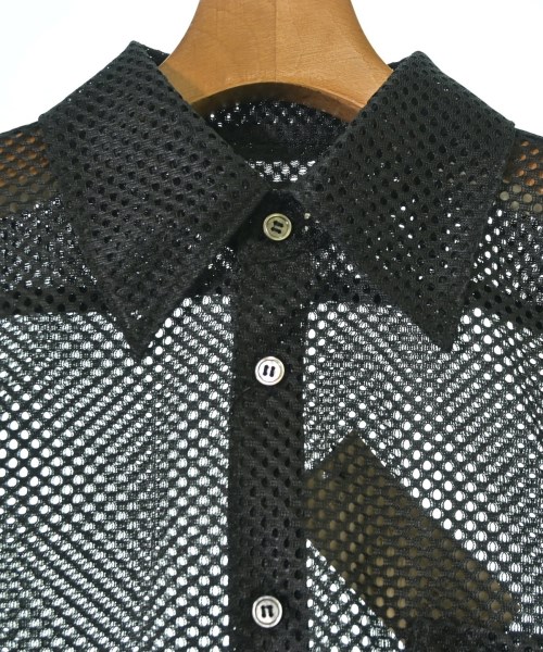 COMME des GARCONS HOMME PLUS（コムデギャルソンオムプリュス）カジュアルシャツ 黒 サイズ:XS メンズ/2200702985010