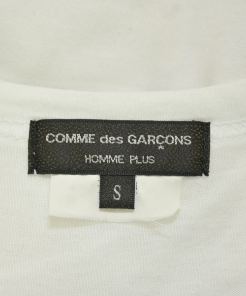 COMME des GARCONS HOMME PLUS（コムデギャルソンオムプリュス）Tシャツ・カットソー 白 サイズ:S メンズ/2200702988059
