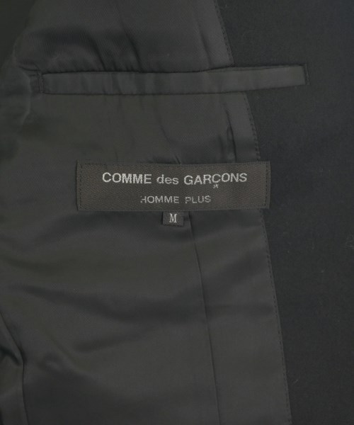 COMME des GARCONS HOMME PLUS（コムデギャルソンオムプリュス）テーラードジャケット 黒 サイズ:M メンズ/2200703042163