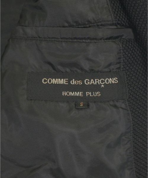 COMME des GARCONS HOMME PLUS（コムデギャルソンオムプリュス）テーラードジャケット 黒 サイズ:S メンズ/2200703190024