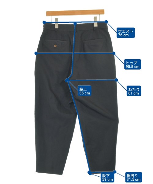 COMME des GARCONS HOMME PLUS（コムデギャルソンオムプリュス）クロップドパンツ 黒 サイズ:S メンズ/2200704401044