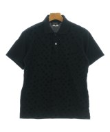 COMME des GARCONS HOMME PLUS（コムデギャルソンオムプリュス）ポロシャツ 黒 サイズ:S メンズ/2200699906029