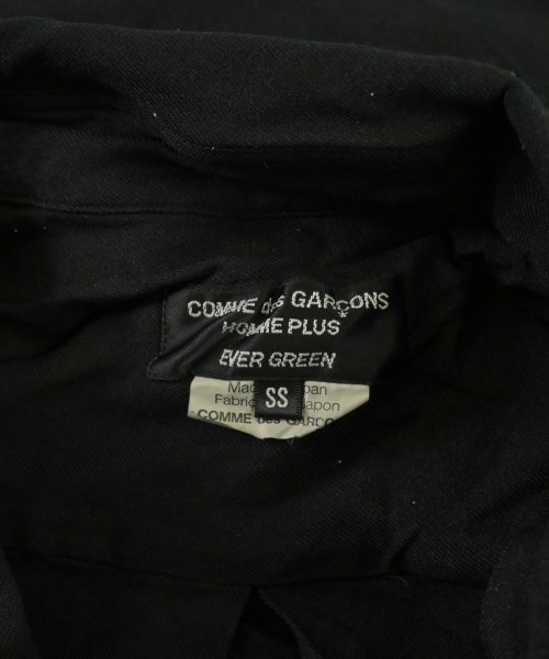 COMME des GARCONS HOMME PLUS（コムデギャルソンオムプリュス）カジュアルシャツ 黒 サイズ:XS メンズ/2200699906142