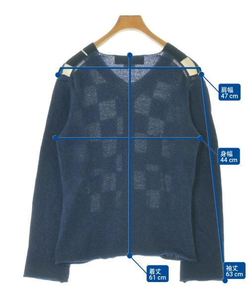 COMME des GARCONS HOMME PLUS（コムデギャルソンオムプリュス）カーディガン 紺 サイズ:S メンズ/2200699906401