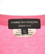 COMME des GARCONS HOMME PLUS（コムデギャルソンオムプリュス）Tシャツ・カットソー ピンク サイズ:XL メンズ/2200705157063