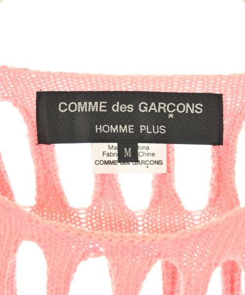 COMME des GARCONS HOMME PLUS（コムデギャルソンオムプリュス）ニット・セーター ピンク サイズ:M メンズ/2200705268059