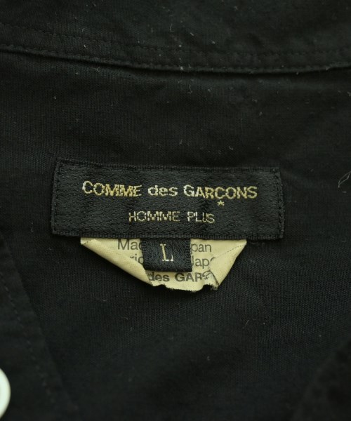 COMME des GARCONS HOMME PLUS（コムデギャルソンオムプリュス）カジュアルシャツ 黒 サイズ:L メンズ/2200705586078