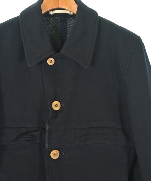 COMME des GARCONS HOMME PLUS（コムデギャルソンオムプリュス）ステンカラーコート 紺 サイズ:S メンズ/2200705862028