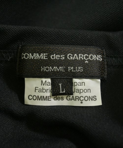 COMME des GARCONS HOMME PLUS（コムデギャルソンオムプリュス）Tシャツ・カットソー 黒 サイズ:L メンズ/2200706013023