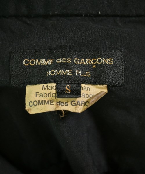 COMME des GARCONS HOMME PLUS（コムデギャルソンオムプリュス）カジュアルシャツ 黒 サイズ:S メンズ/2200706486032