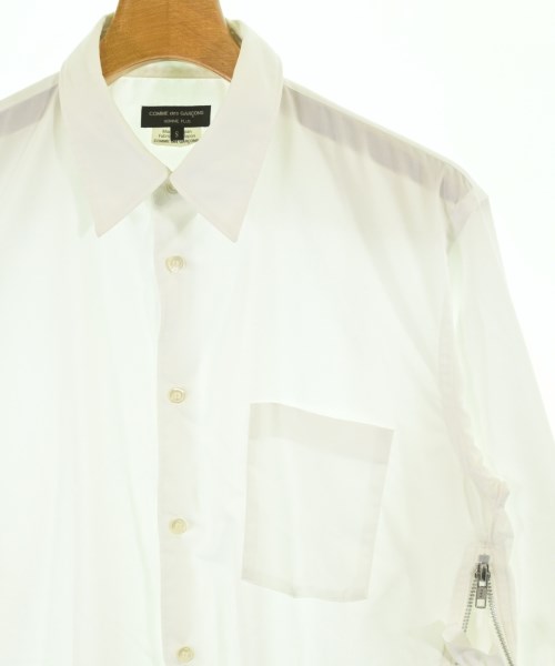 COMME des GARCONS HOMME PLUS（コムデギャルソンオムプリュス）カジュアルシャツ 白 サイズ:S メンズ/2200706486049