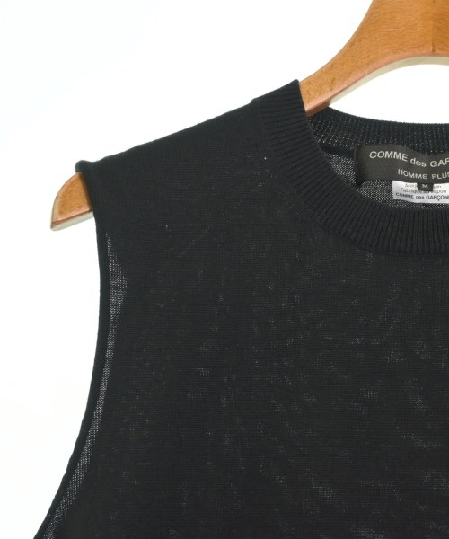 COMME des GARCONS HOMME PLUS（コムデギャルソンオムプリュス）ベスト 黒 サイズ:M メンズ/2200706888010