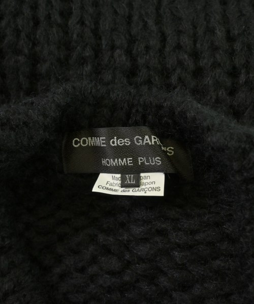 COMME des GARCONS HOMME PLUS（コムデギャルソンオムプリュス）ニット・セーター 黒 サイズ:XL メンズ/2200707024097