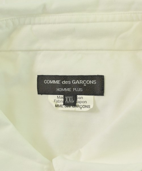 COMME des GARCONS HOMME PLUS（コムデギャルソンオムプリュス）カジュアルシャツ 白 サイズ:XXL メンズ/2200707024158