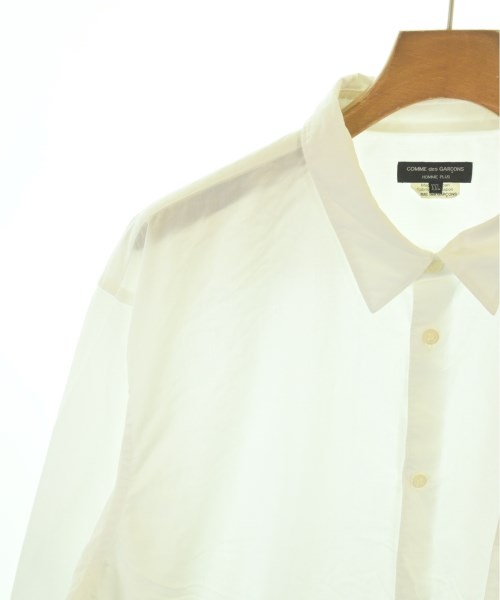COMME des GARCONS HOMME PLUS（コムデギャルソンオムプリュス）カジュアルシャツ 白 サイズ:XXL メンズ/2200707024158