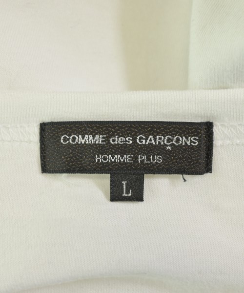 COMME des GARCONS HOMME PLUS（コムデギャルソンオムプリュス）Tシャツ・カットソー 白 サイズ:L メンズ/2200707644042