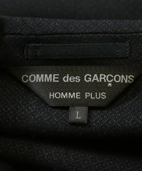COMME des GARCONS HOMME PLUS（コムデギャルソンオムプリュス）カジュアルジャケット 黒 サイズ:L メンズ/2200705605076