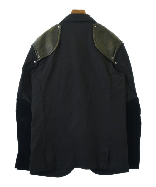 COMME des GARCONS HOMME PLUS（コムデギャルソンオムプリュス）カジュアルジャケット 黒 サイズ:L メンズ/2200705605083